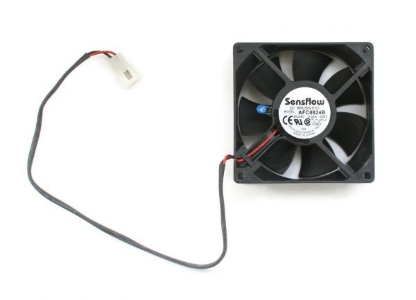 Delta sensflow dc brushless fan afc0824b dc24v 0.33a, 2-wire, 80x25mm