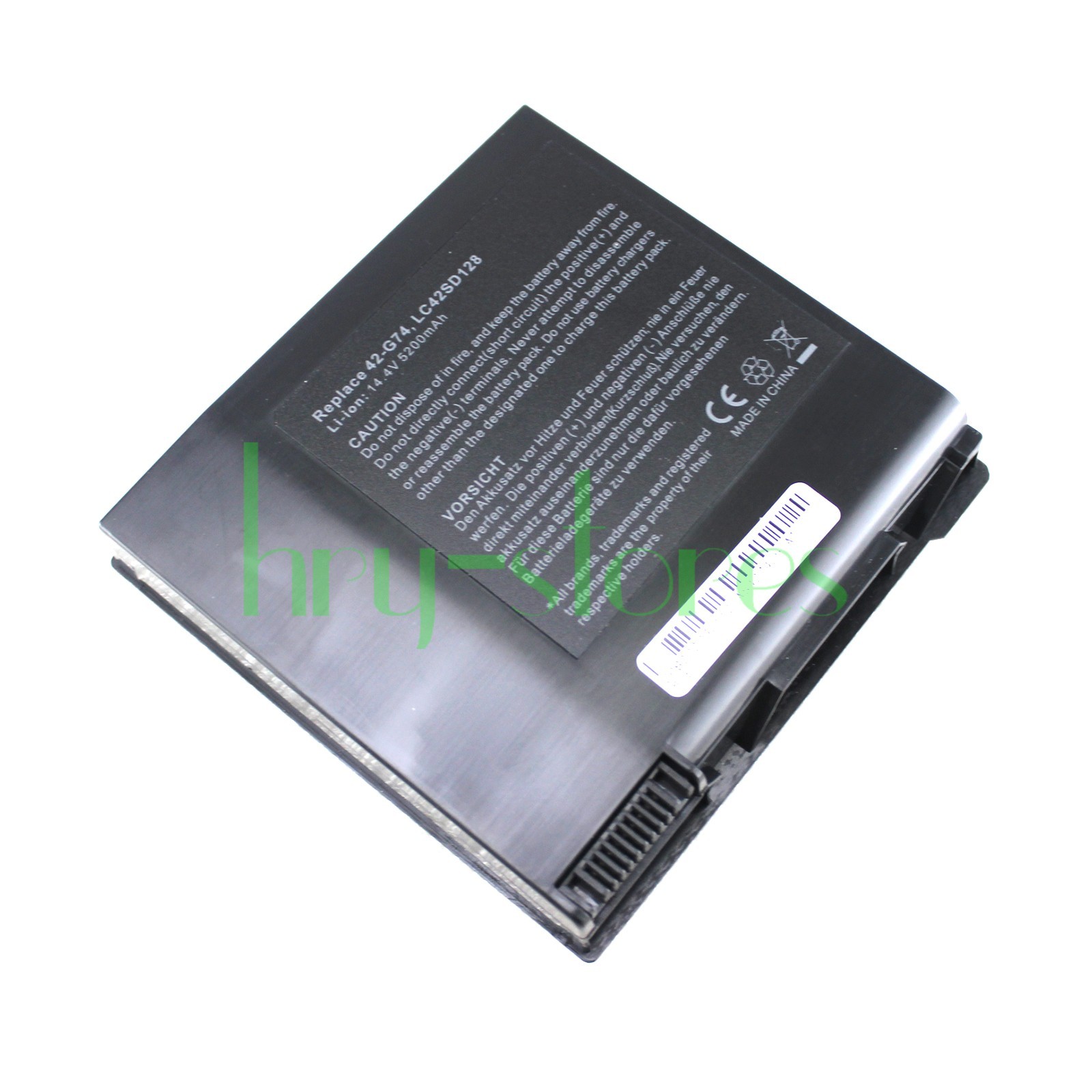 New Laptop Battery for Asus G74SX G74S G74 Computer, fits 5200MAH P/N A42-G74