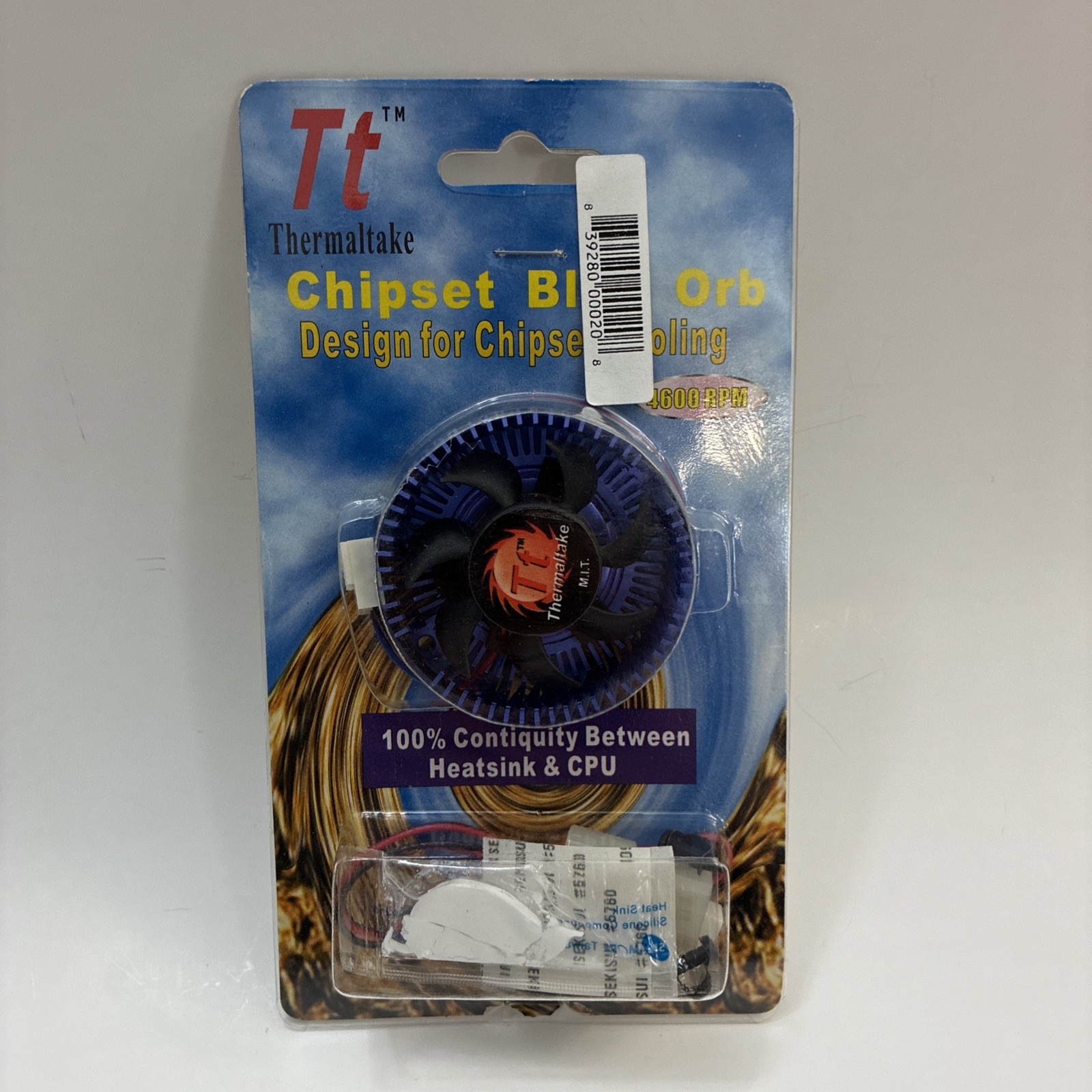 Thermaltake Blue Orb TGF020 Chipset VGA Cooler Fan Heatsink NOS New Old Stock