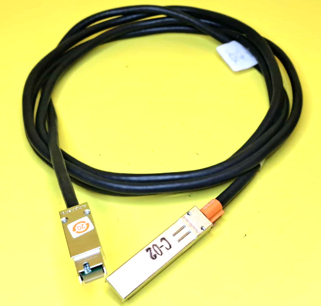 🔥EMC 038-003-503 SFP TO HSSDC2 4GB/S FIBRE CHANNEL CABLE 2.1M SAN STORAGE ARRAY