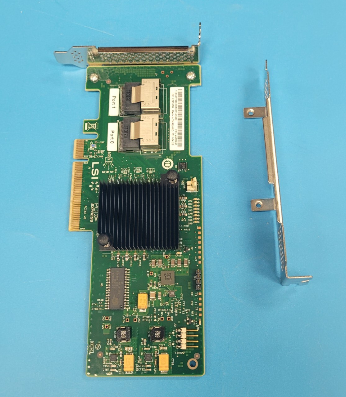 LSI 9220-8i SAS/SATA raid controller IBM M1050 46M0861 BOTH the bracket