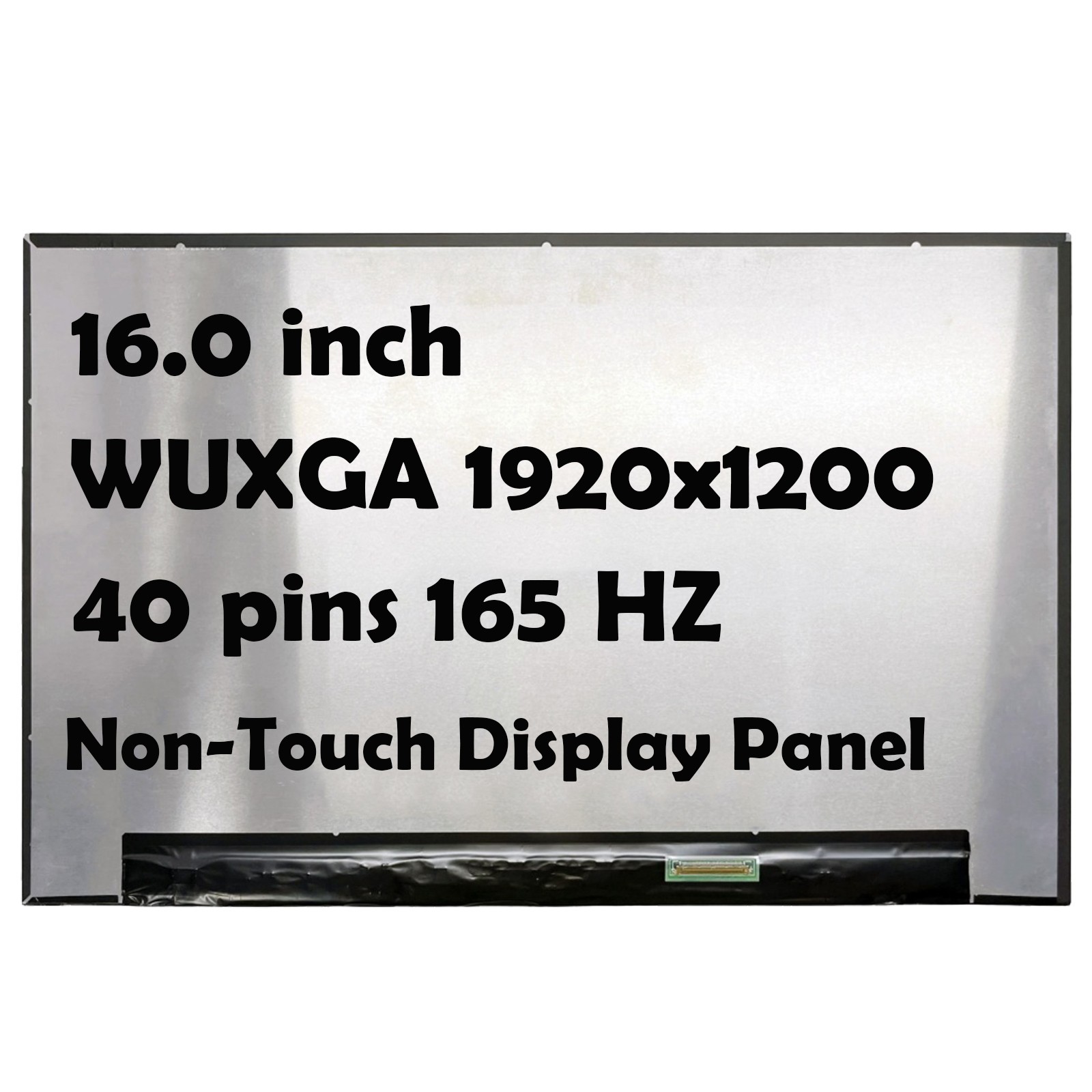 16" NE160WUM-NX2 V18.0 1920x1200 165Hz LCD Non-Touch Replacement Screen Display