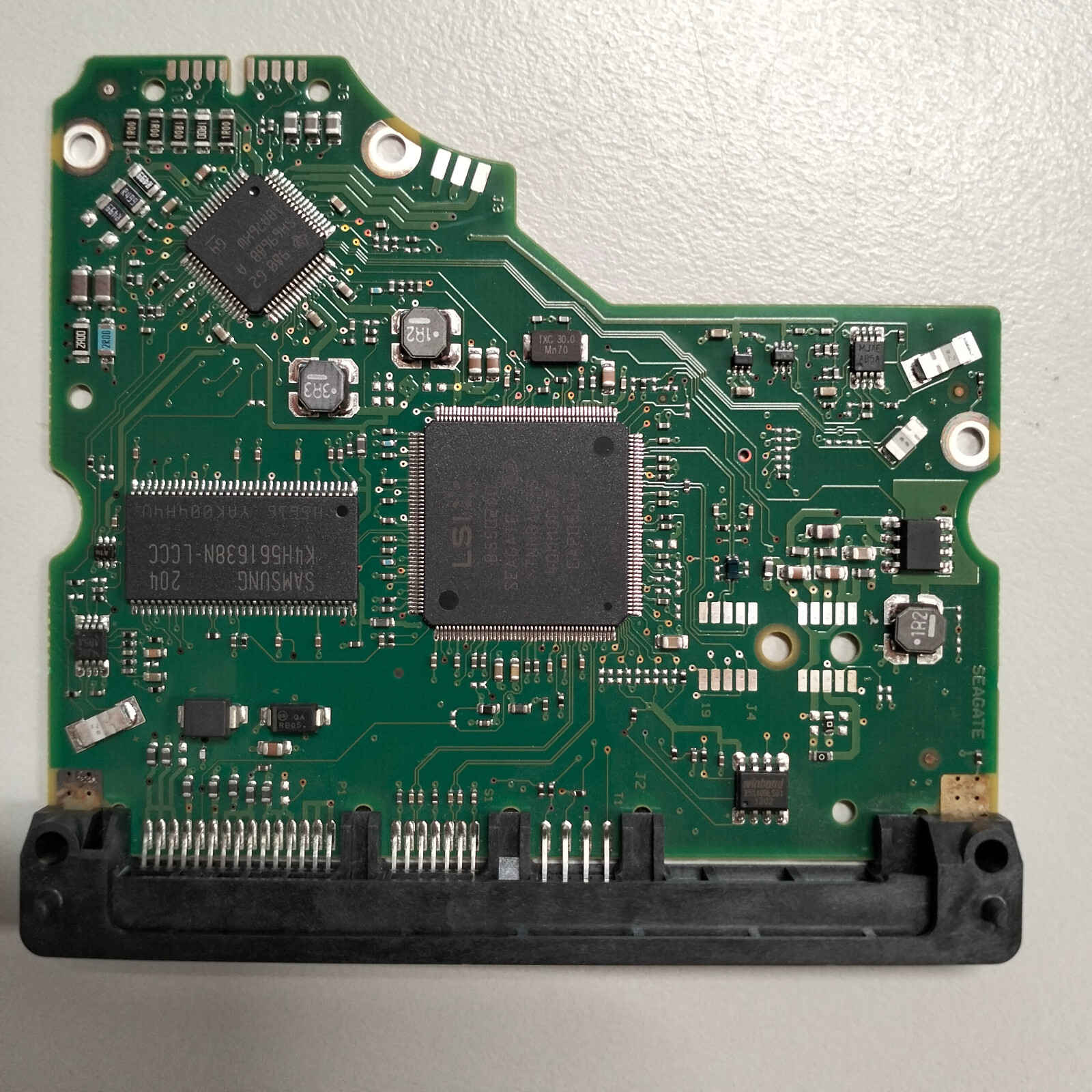 Seagate ST31000524AS 3.5" 1TB SATA HDD PCB Board 100574451 REV B FW HP64