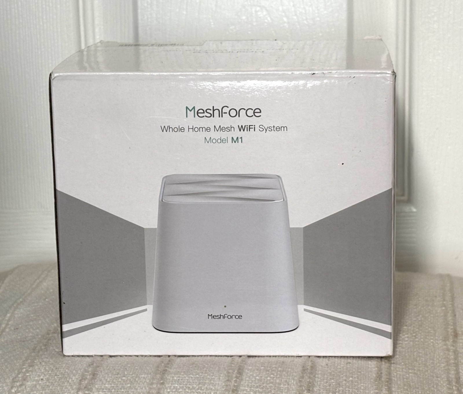 MESHFORCE M1 Whole Home Mesh WiFi System Dual Band Wireless Mesh Router 1 Pack