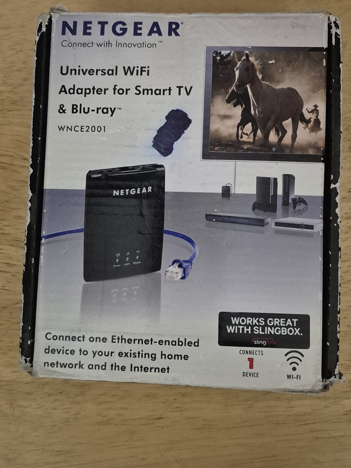 Open Box  WNCE2001 - NETGEAR Universal WiFi Internet Adapter