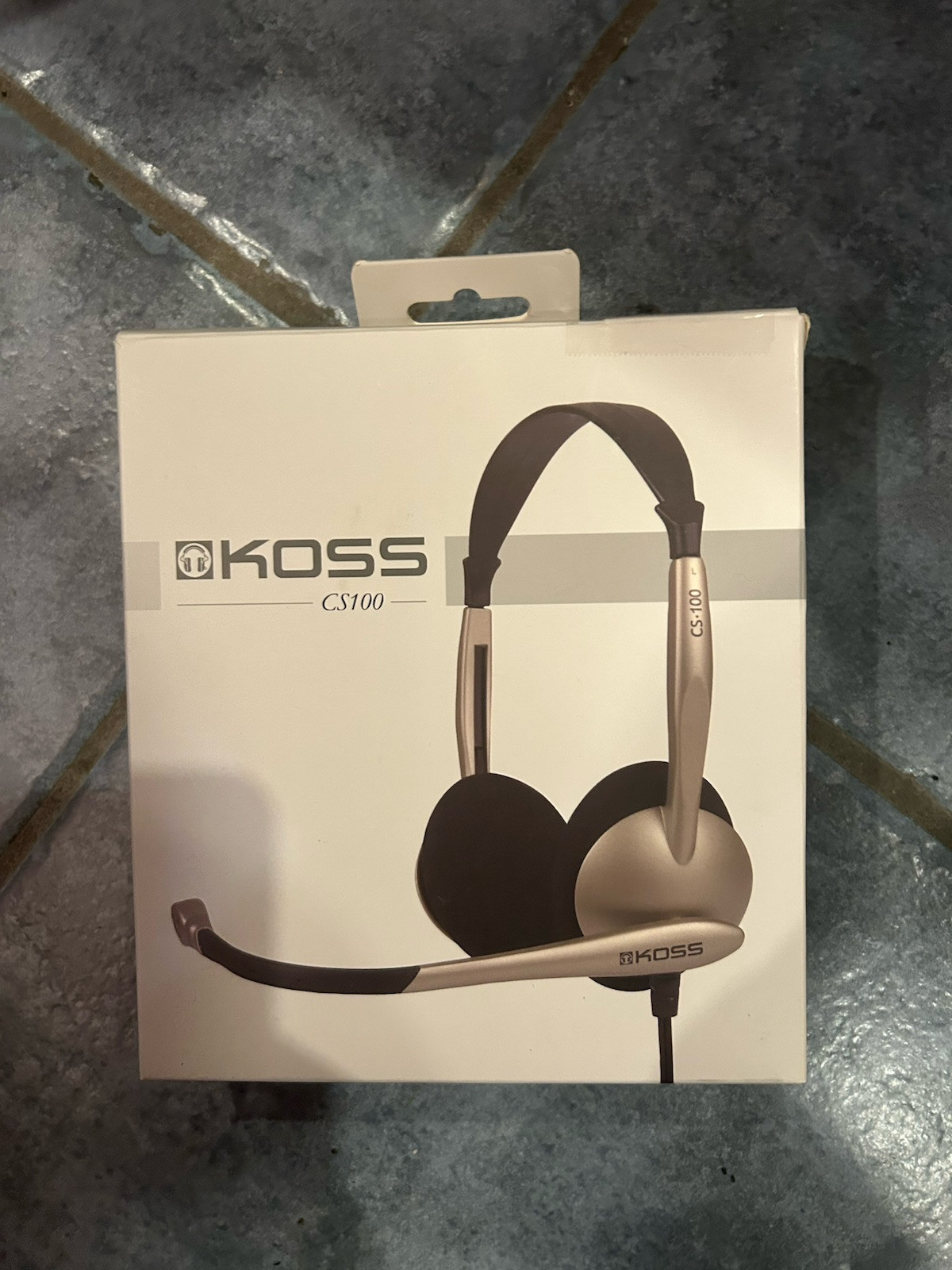 KOSS 159617/183533 CS100 On-Ear Communication Headset New