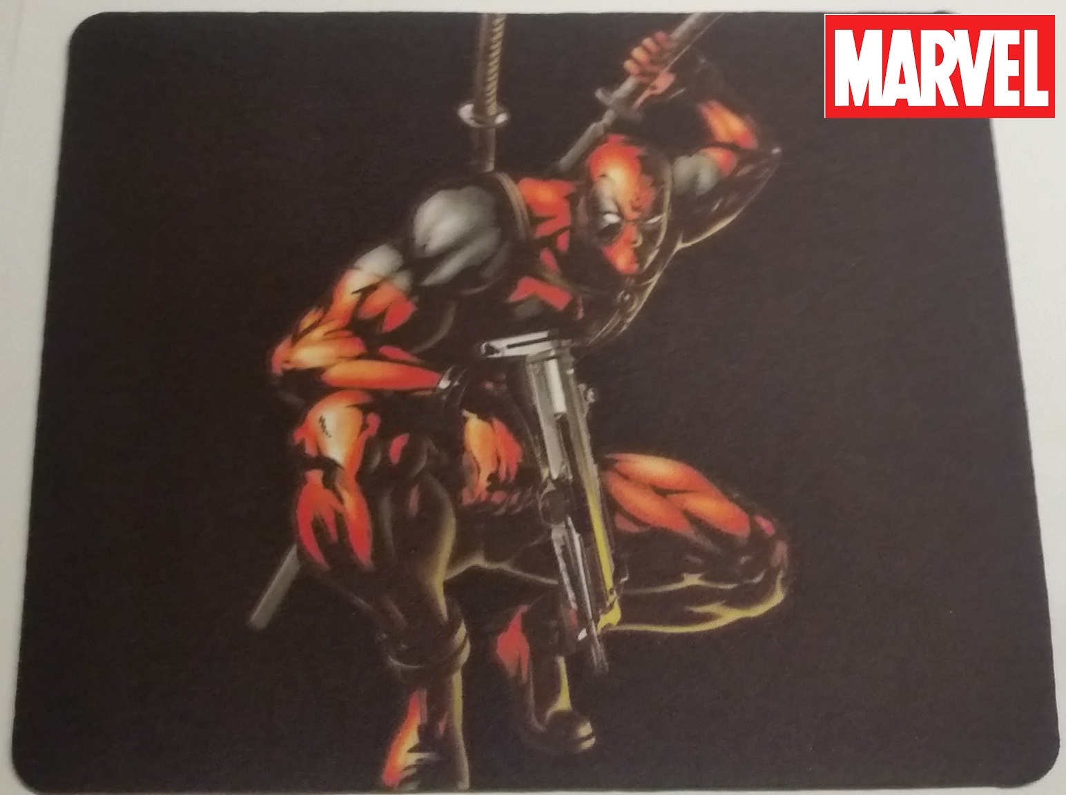 DEADPOOL ready MARVEL COMICS   Anti slip COMPUTER MOUSE PAD 9 X 7inch