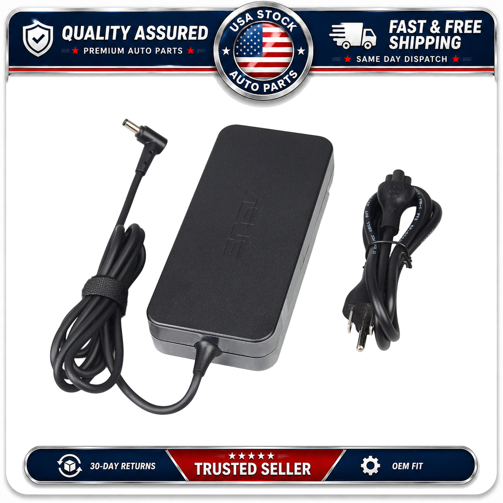 Laptop AC Charger 180W ADP-180MB F for ASUS ROG G46VW G55VW G75VX 5.5x2.5mm