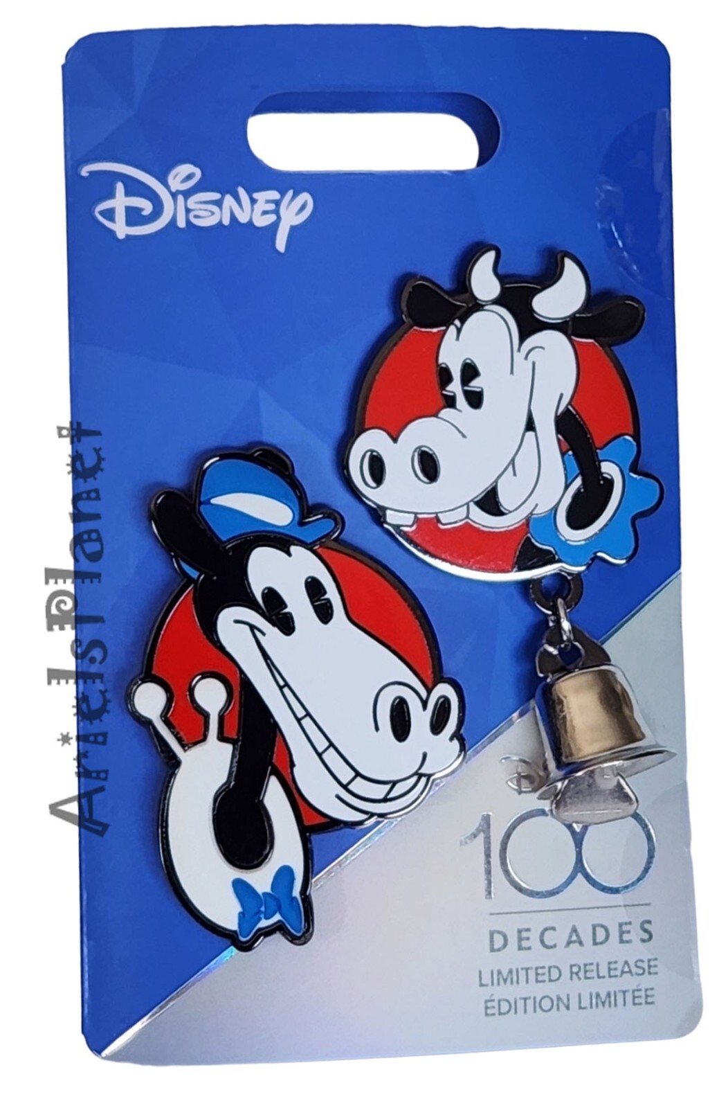Disney Parks Clarabelle Cow & Horace Horsecollar Disney100, Limited Release Pin