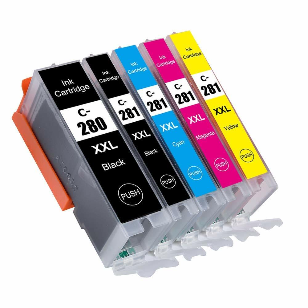 Premium Ink Cartridges for PGI 280 CLI 281 XXL Canon TS6220 TR7520 TR8520 TS6320