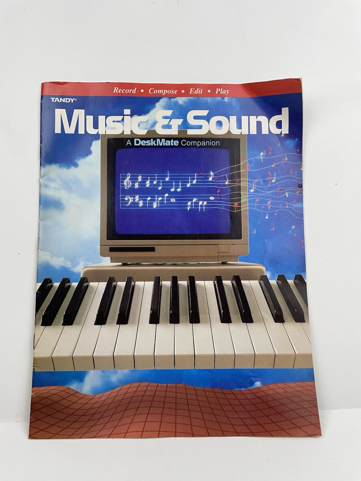 Tandy Music & Sound Manual Deskmate Companion VTG 1989 