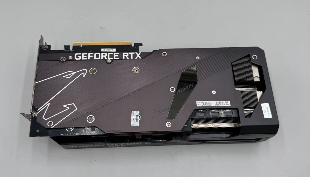 GIGABYTE AORUS GeForce RTX 3080 MASTER 12GB GDDR6X Graphics Card Good Condition