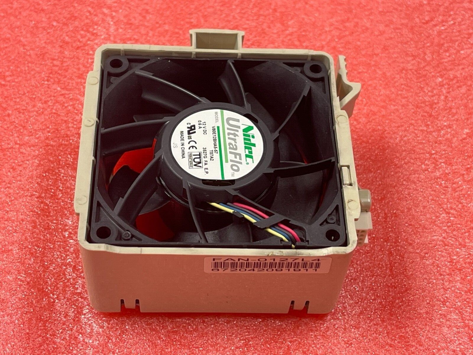 Nidec UltraFlo 12VDC 0.6A Cooling Fan Model V80E12BHA5-57 FAN-0127L4