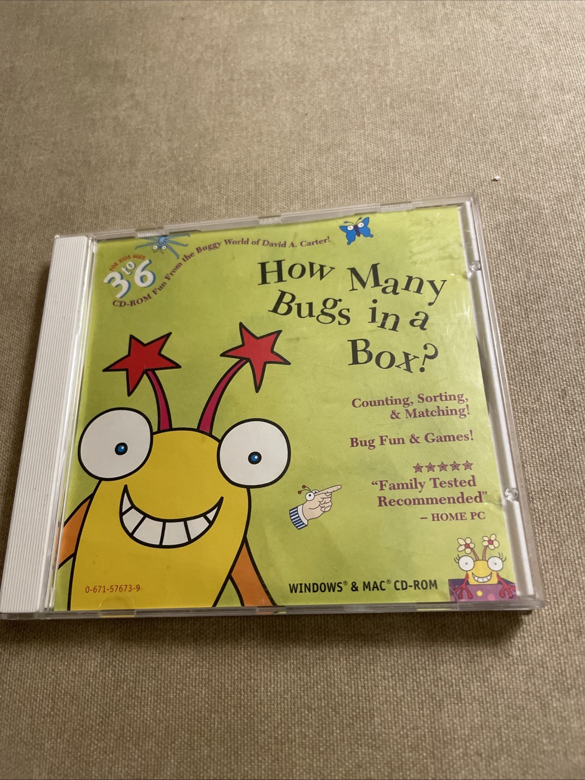 HOW MANY BUGS IN A BOX Cd ROM