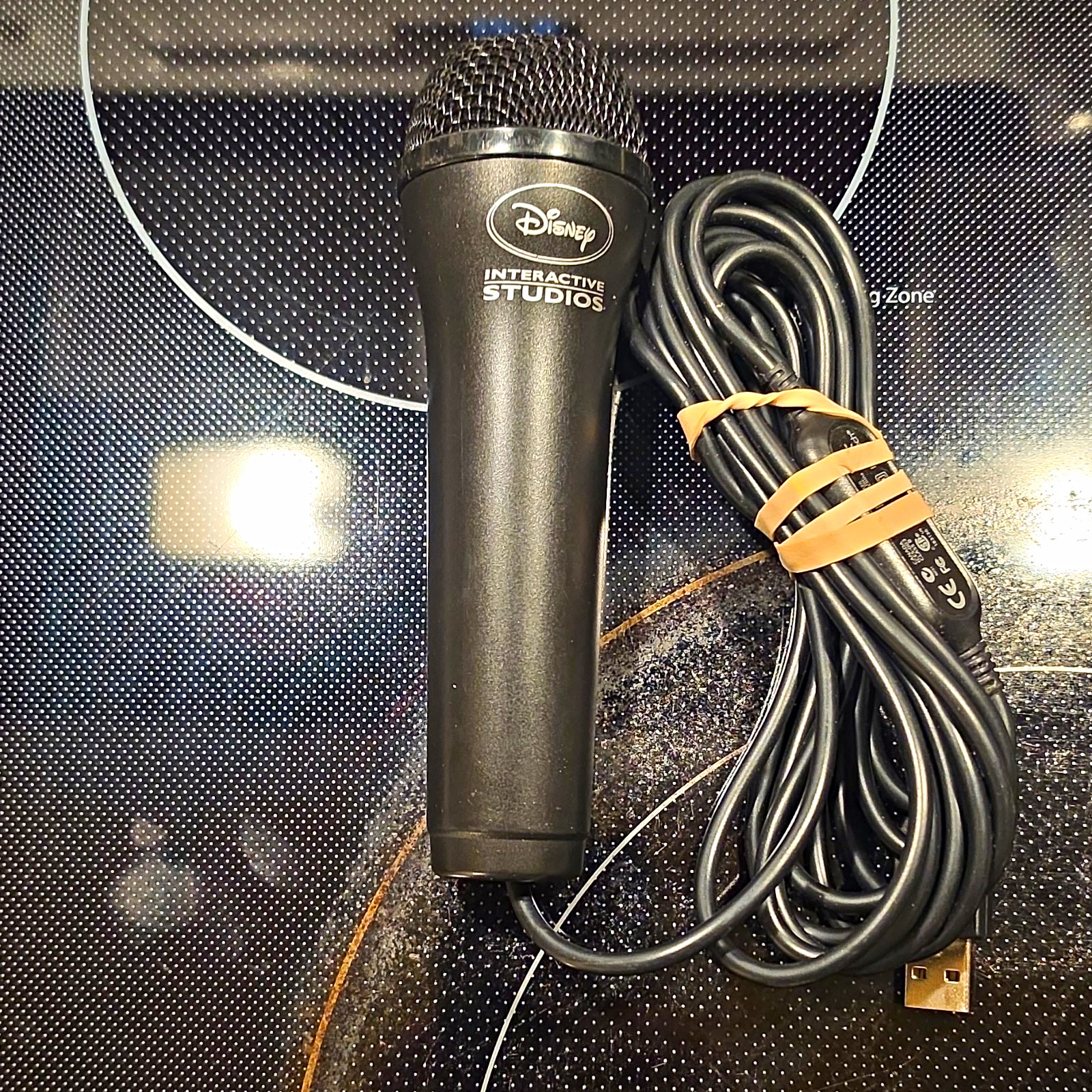 Disney Interactive Studios Wired USB Handheld Microphone, Black
