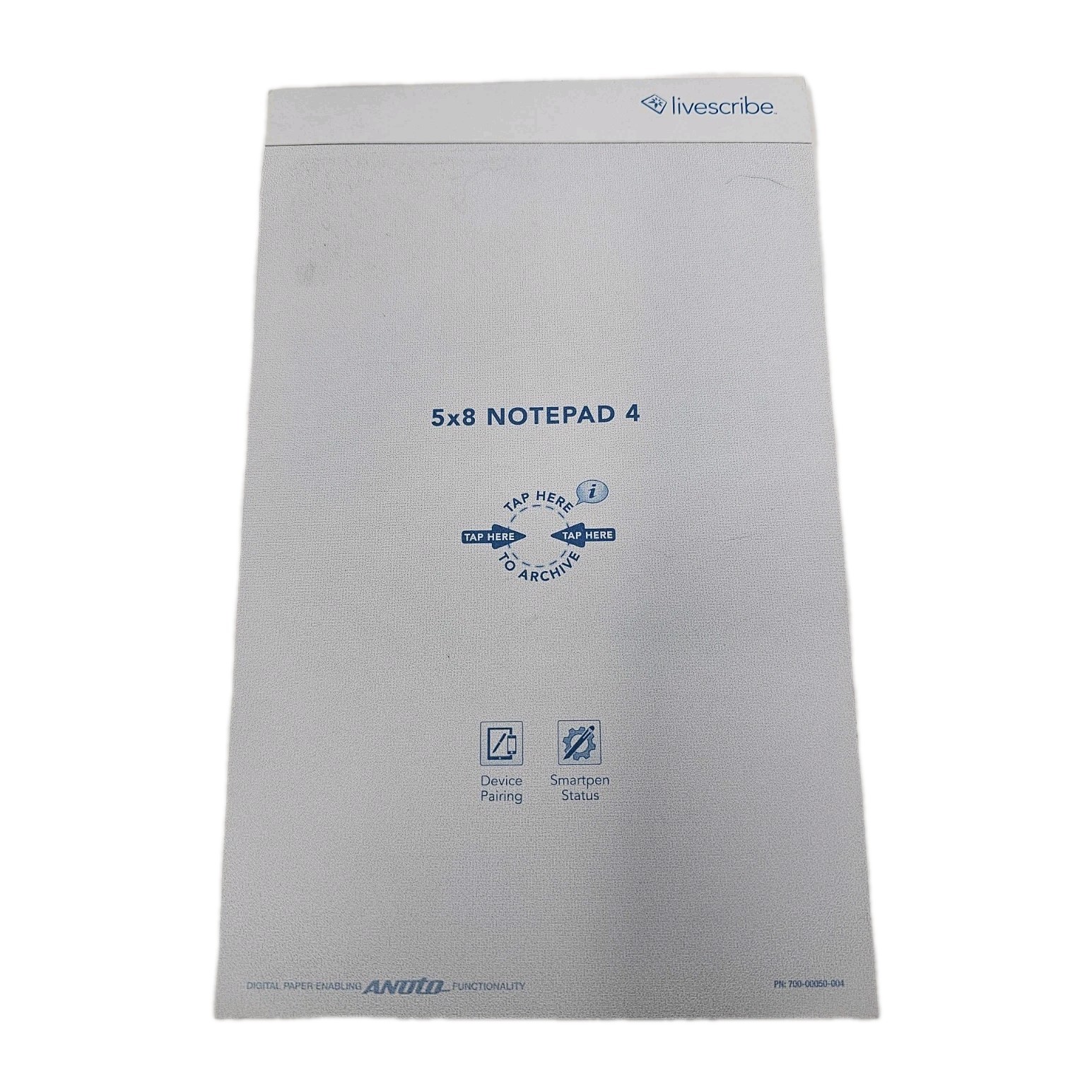 Livescribe Notepad 4 Paper 5" X 8" 50 Sheet Ct- NEW 