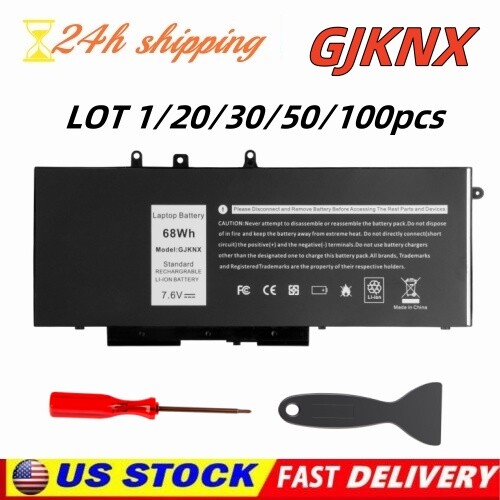 🔥LOT GJKNX GD1JP DY9NT Battery For Dell Latitude 5480 5580 5490 5580 5590 5591 