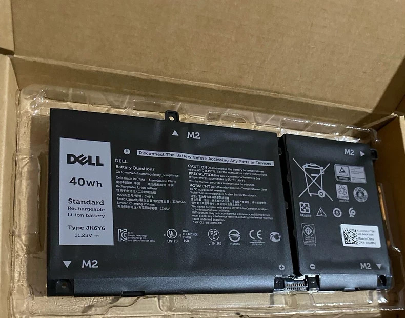 Genuine NEW JK6Y6 Battery For Dell Inspiron 5301 5401 5402 5408 5501 5502 5508