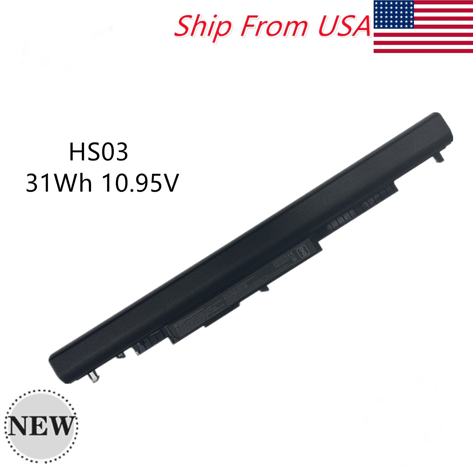 Genuine 31Wh 10.95V HS03 Battery For HP 240 G4 807956-001 807957-001 807612-421