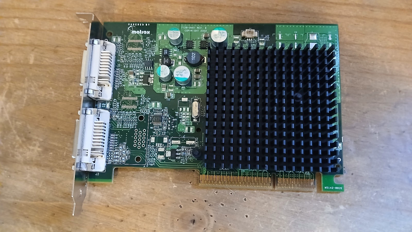 Matrox Millennium P650 64MB DDR AGP 8X Video Graphics Card P65-MDDA8X64 Untested