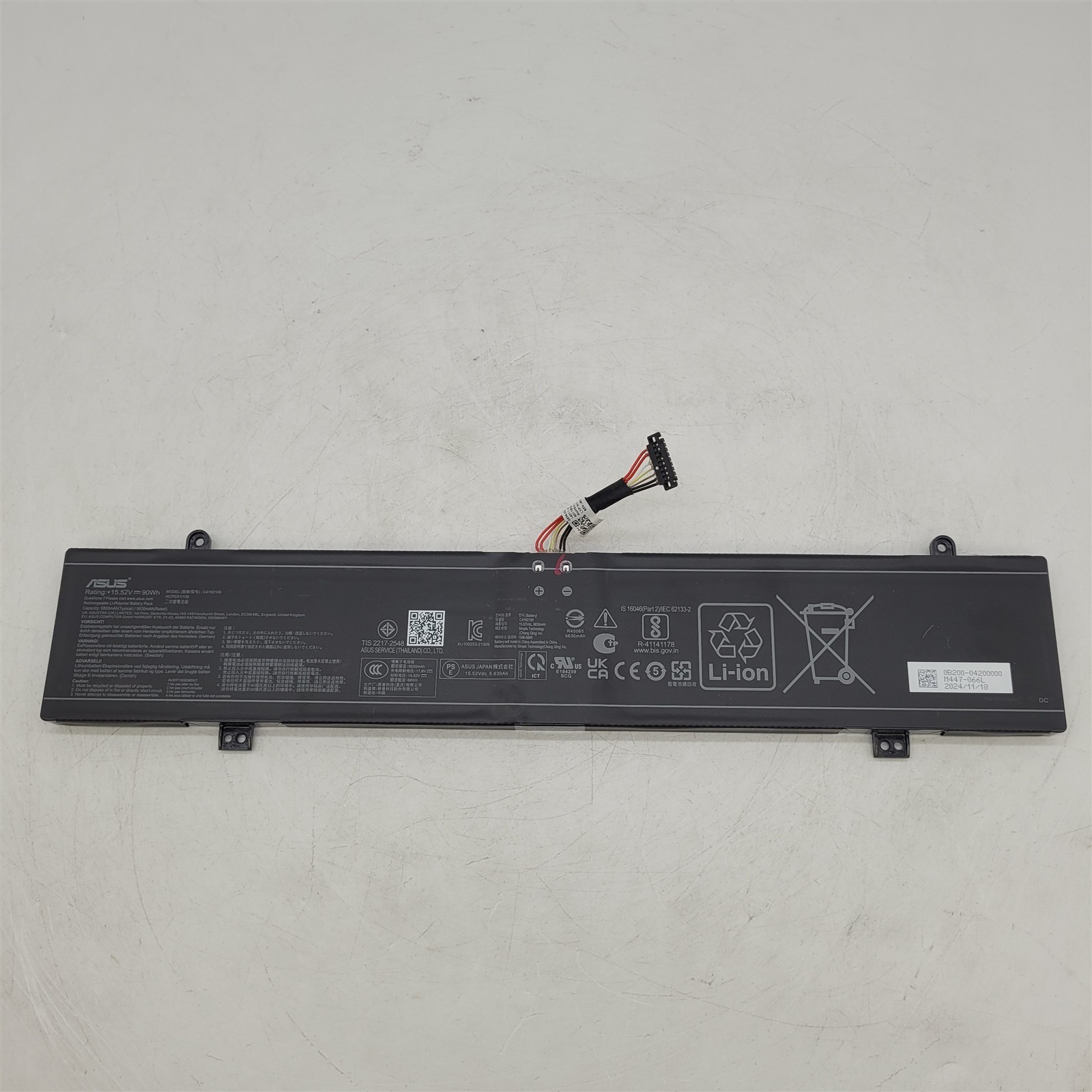 OEM Original Battery Pack Replacement for ASUS ROG Strix G16 G614JV-AS74