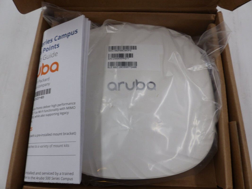 ARUBA 500 SERIES AP-505-RW WIRELESS ACCESS POINT R2H28A