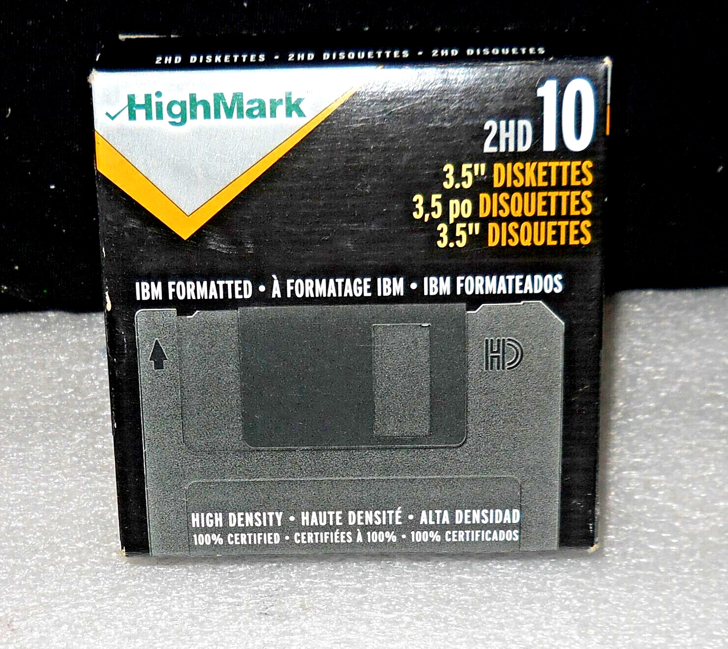 10 Pack  IBM Formatted 3.5" Diskettes New