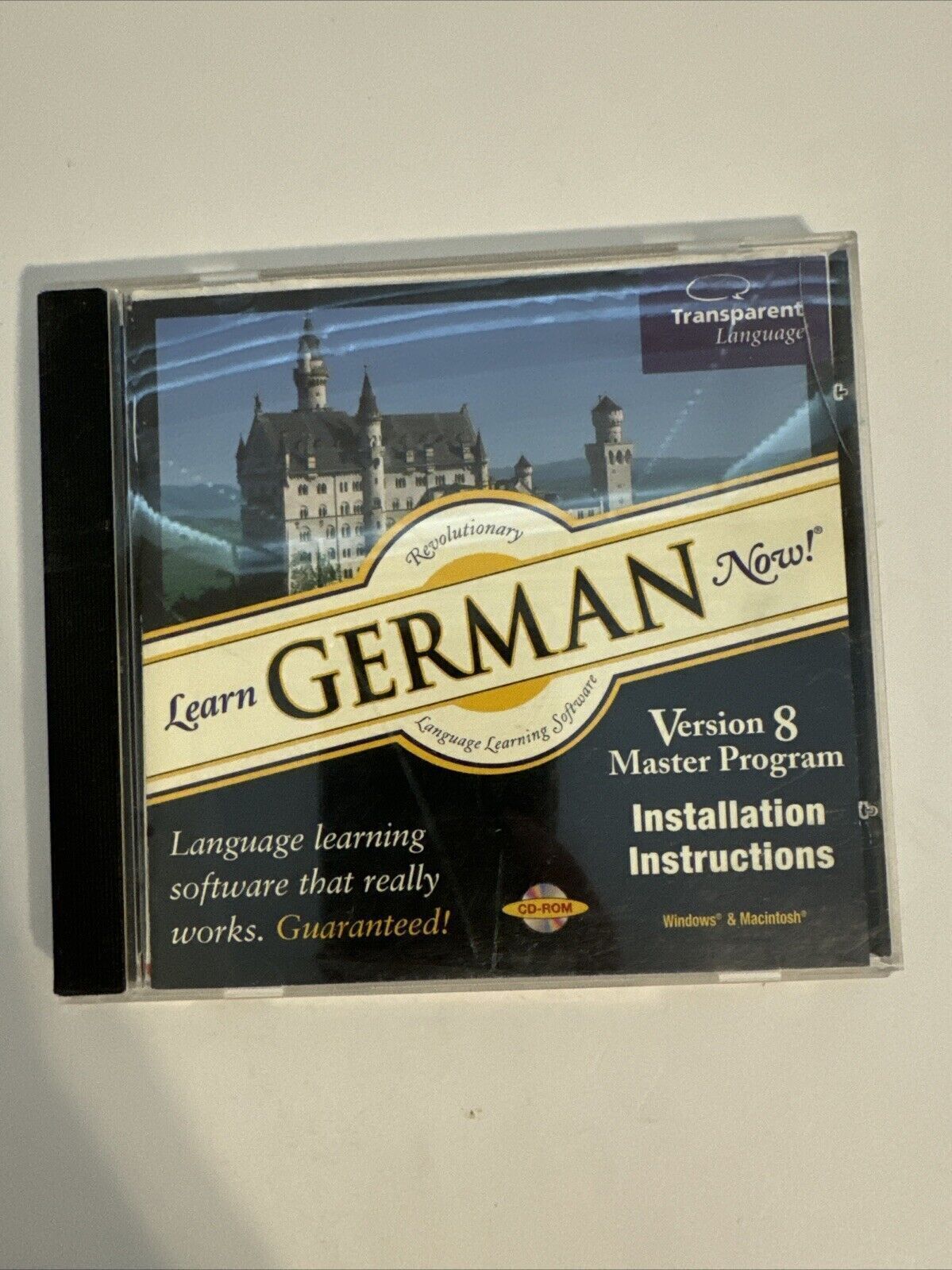 Learn German Now Version 8 Windows PC CD-ROM Computer Software Program