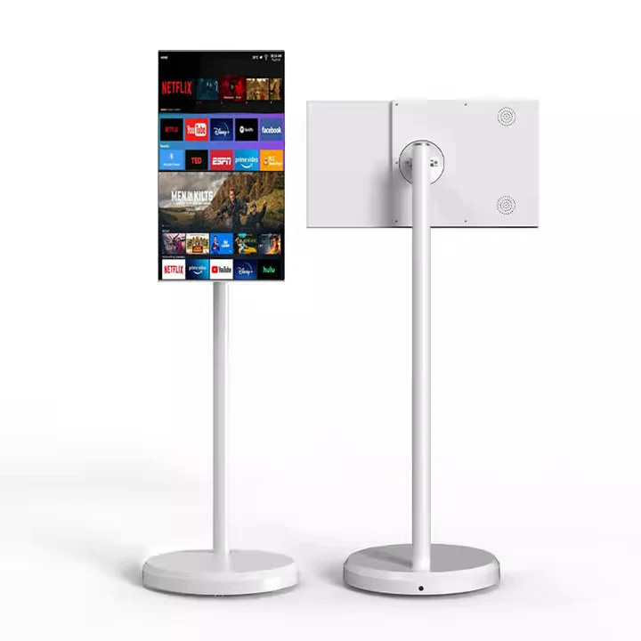 21.5 Inch Portable Android 13 Indoor Smart Display Screen Tv Moveable Smart Tv