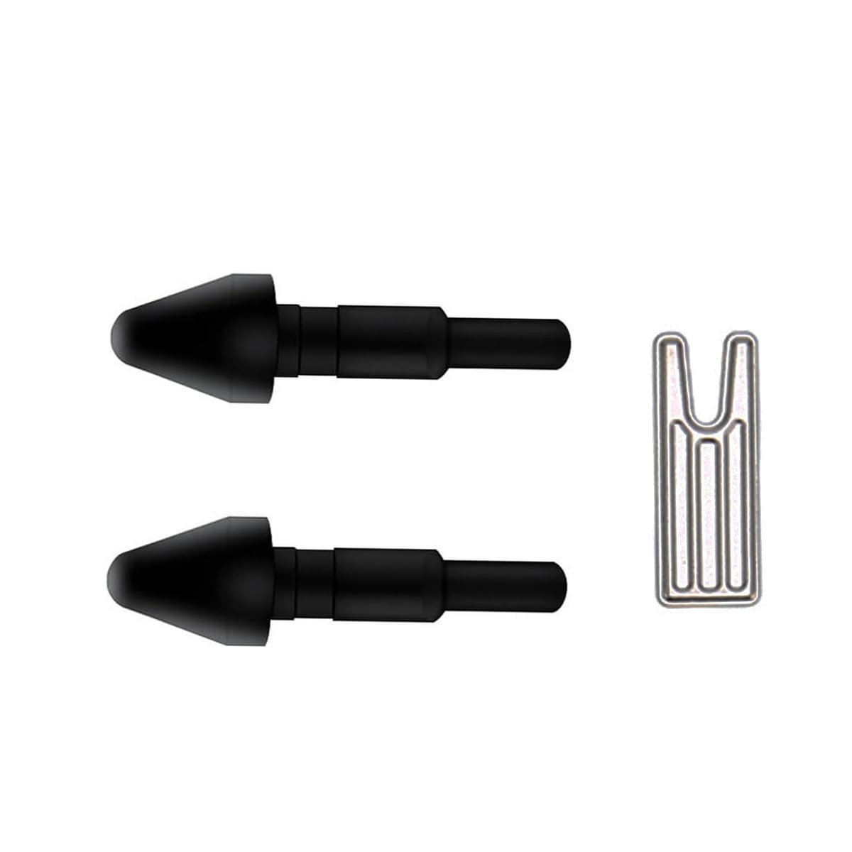 (2 Pack) Pen Tips Replacement Stylus Nibs for Lenovo Xiaoxin Precision Black 