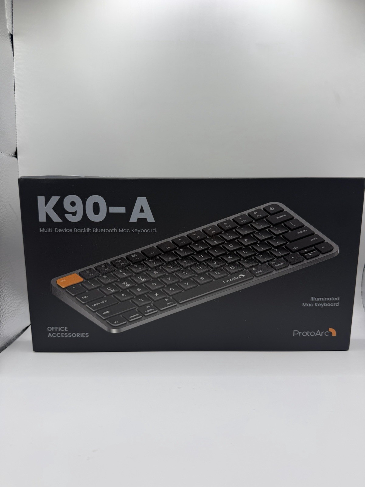 ProtoArc K90-A Backlit Compact Wireless Keyboard for Mac L
