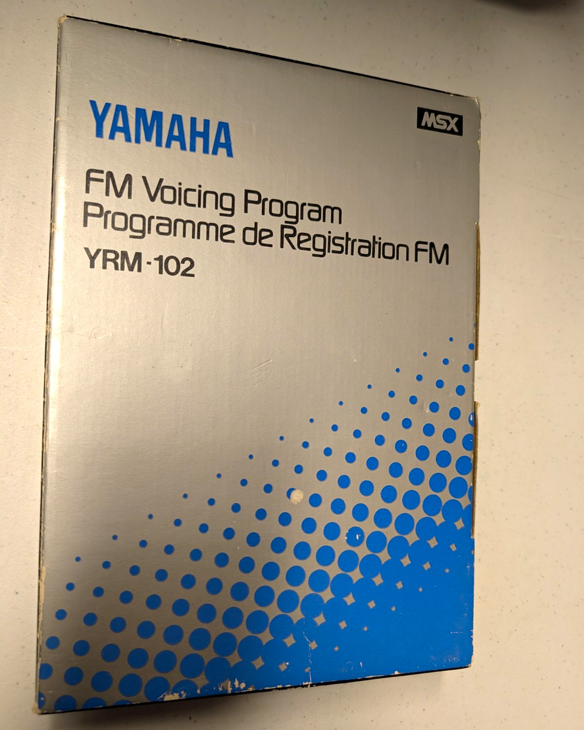 Yamaha FM Voicing Program YRM-102 for MSX Box 