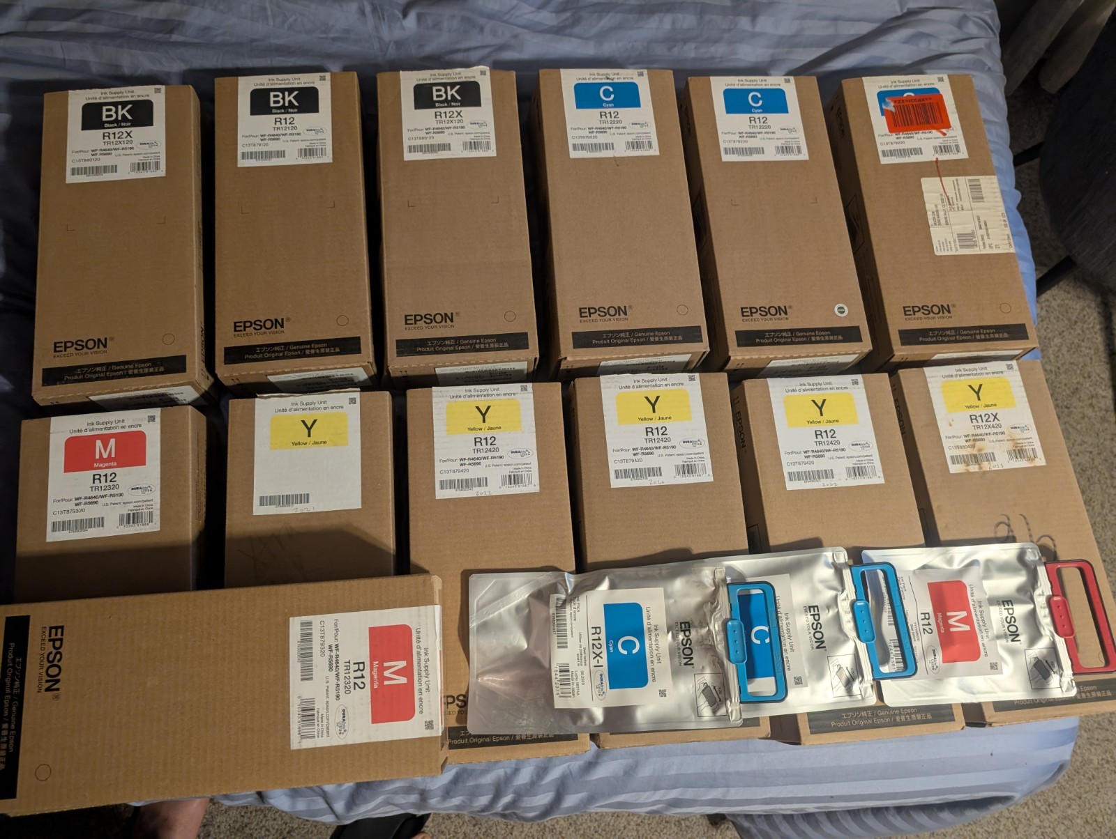 Epson TR12X120 R12X High Capacity Ink Cartridge EXPIRED 2022 - 2023 