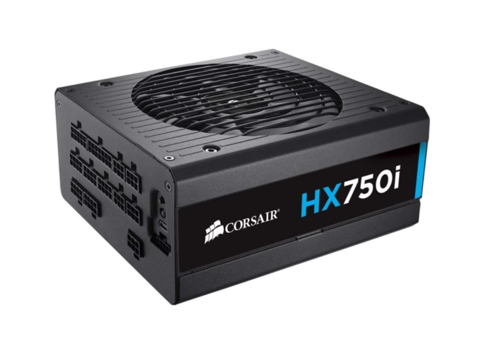 Corsair HX750i, 80+ Platinum Cert Fully Modular Digital Power Supply - PSU Only