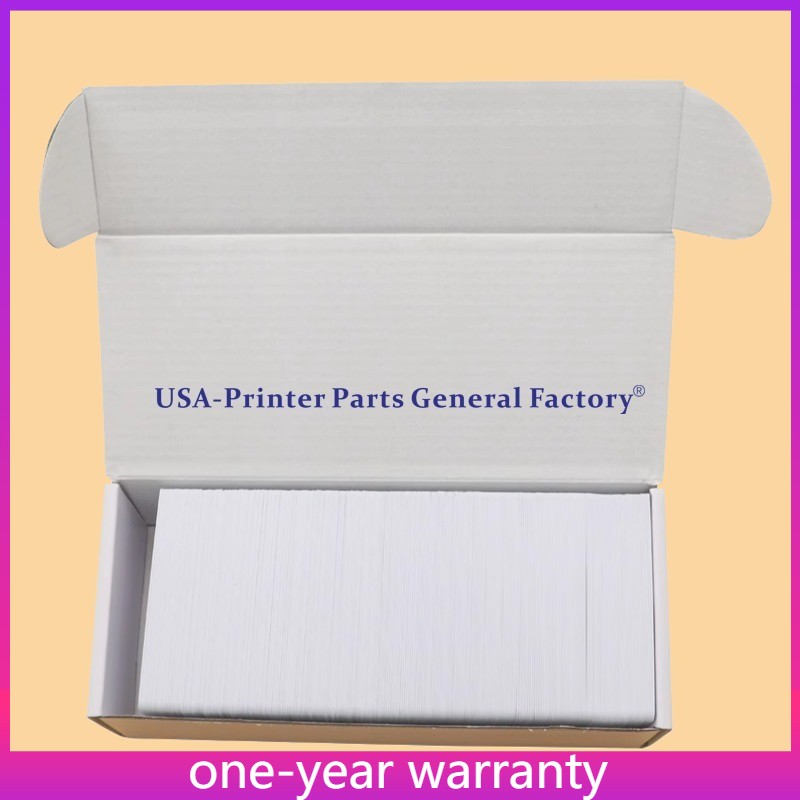 CR80 100PCS For Epson Printer Blank Inkjet Printable PVC ID Card Credit Plastic