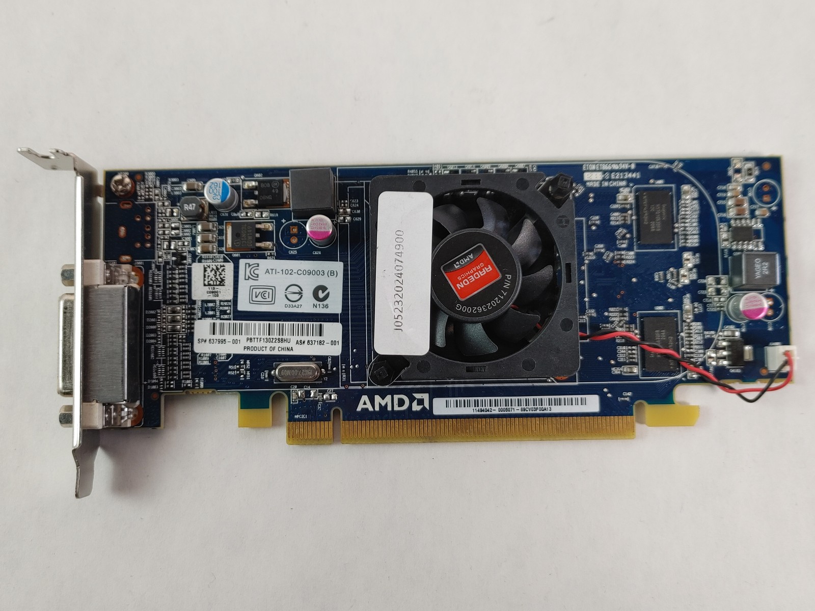 AMD Radeon HD 6350 512 MB DDR3 PCI Express x16 Low Profile Video Card