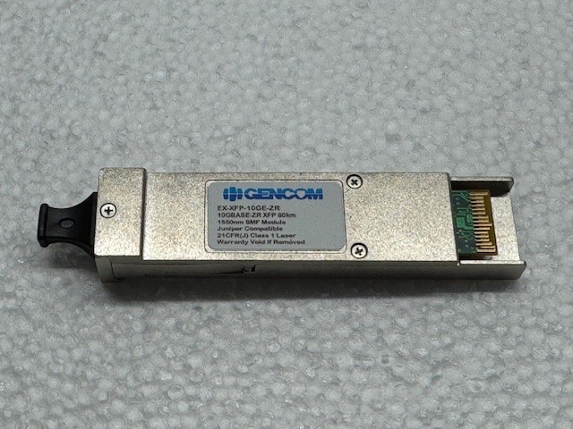 GenCom EX-XFP-10GE-ZR  Juniper Compatible Transceiver 10GBase-ZR  XFP 80km