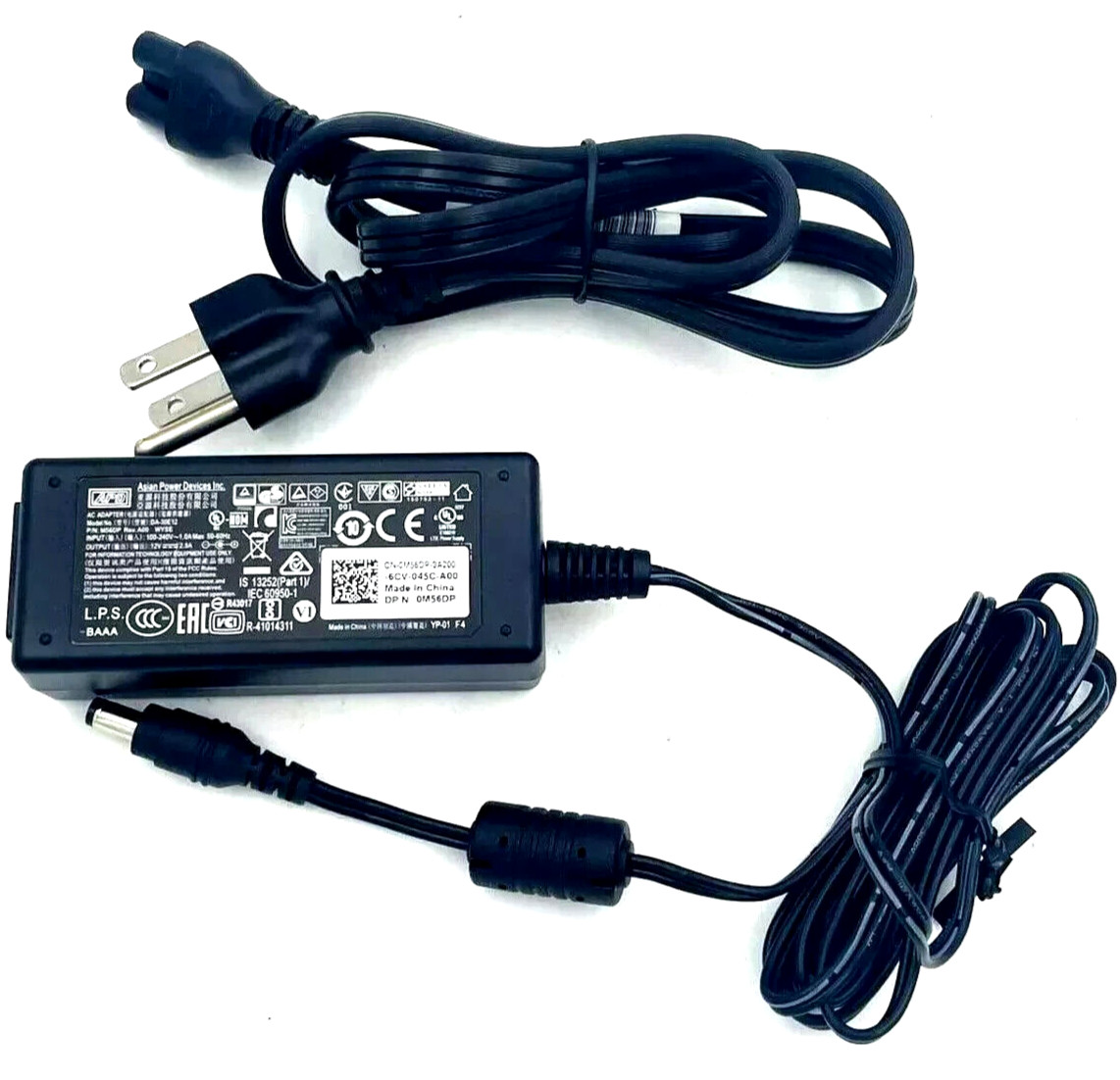 APD Power Devices AC Adapter DA-30E12 Dell Wyse 30W 770375-31L 12V 2.5A