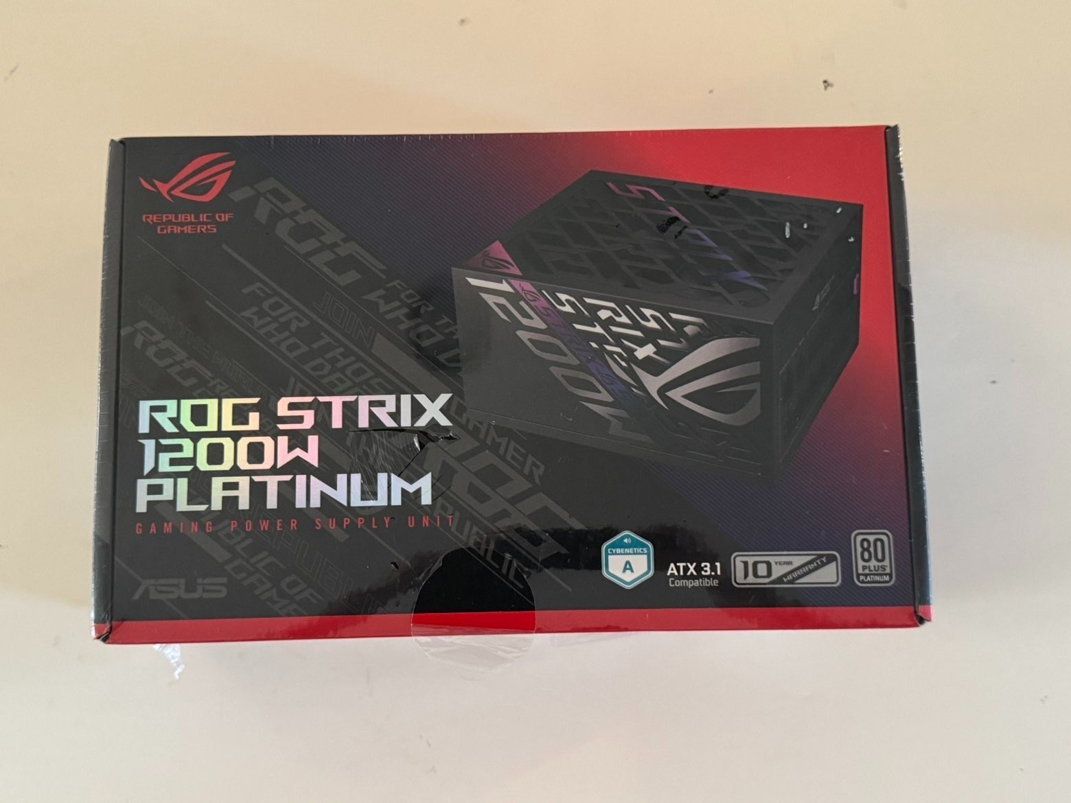 ASUS ROG Strix 1200W Platinum 80 Plus Platinum Full Modular Power Supply