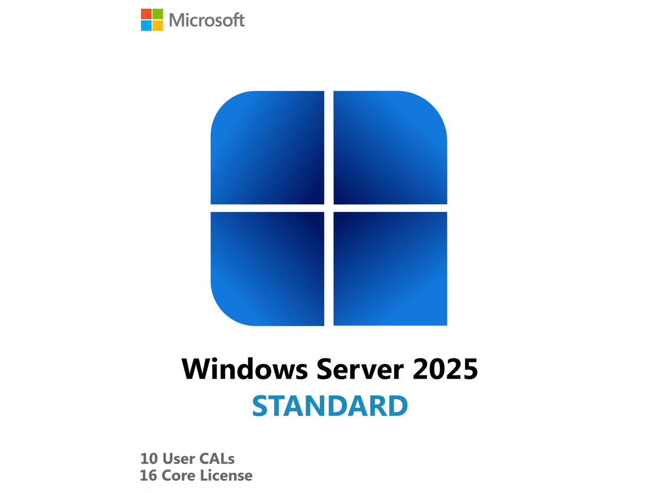 HPE Microsoft Windows Server 2025 - License To Use (LTU) - 10 User CAL   P77114-