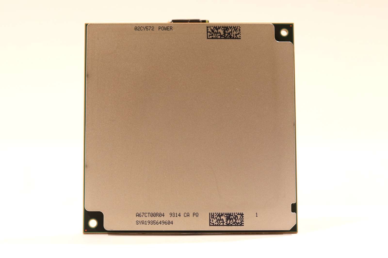 IBM Power9 12-Core 48-Threads 120MB Processor P/N: 02CY572 Tested Working