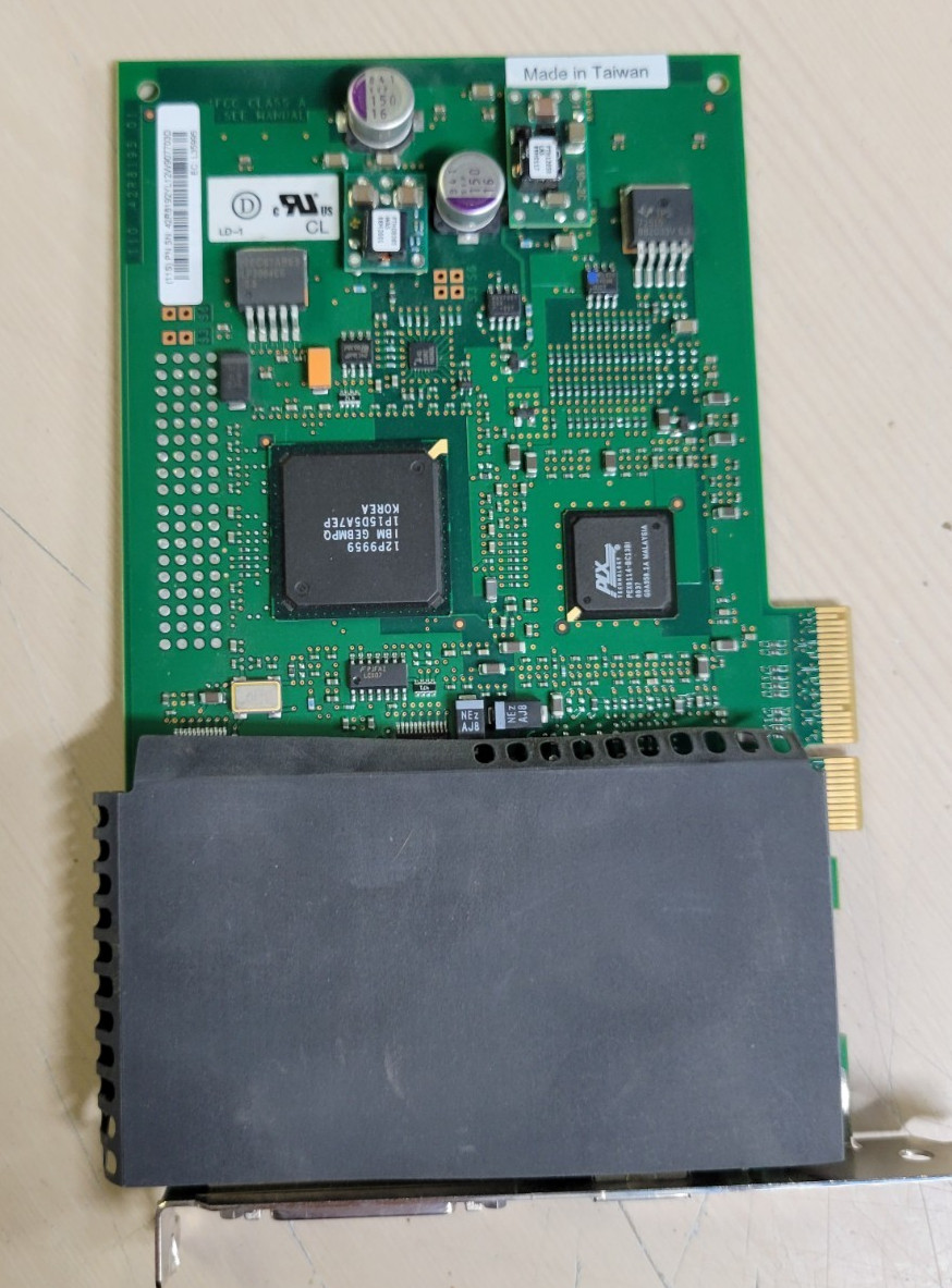 IBM  2 LINE PCI  MODEM WAN CARD
