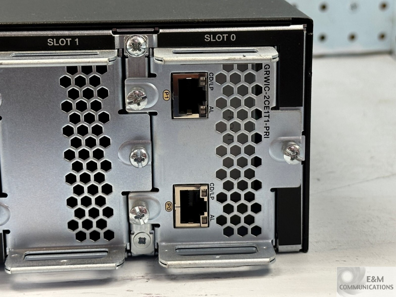 CGR-2010/K9 CISCO CONNECTED GRID ROUTER WITH GRWIC-2CE1T1-PRI ADAPTER INSTALLED