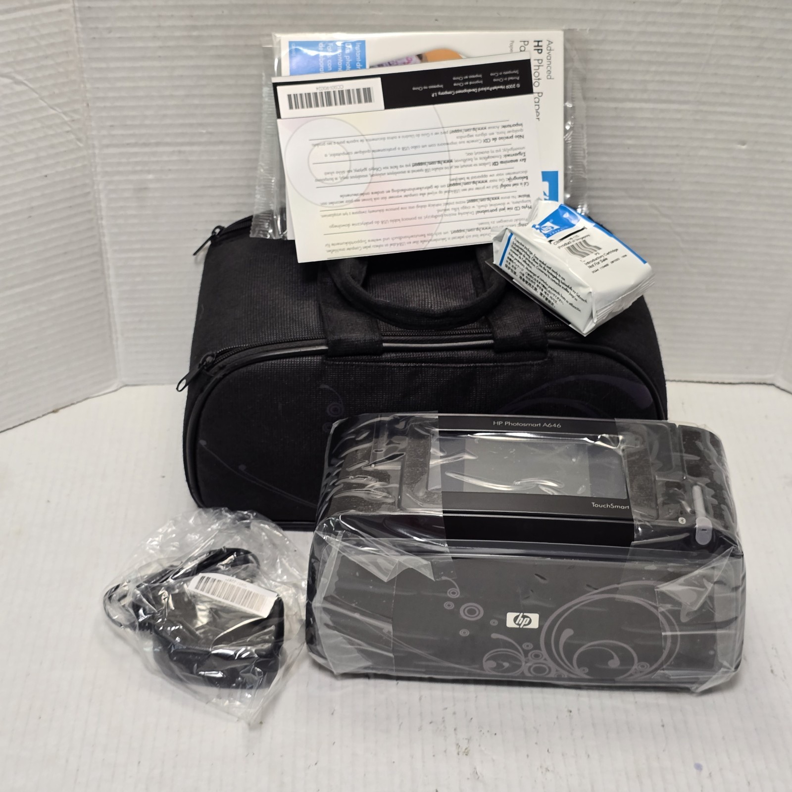 HP Photosmart A646 Digital Compact Photo Inkjet Printer w/ Bluetooth OPEN BOX