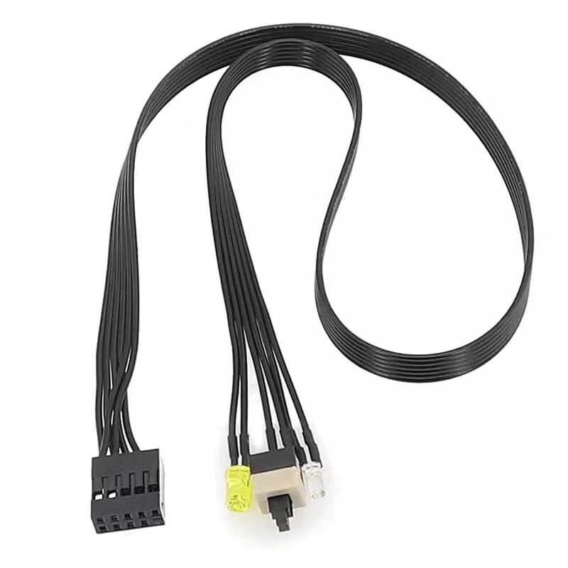 Motherboard 9Pin To PC Power Button Switch Cable for HP 280 400 600 800 G1 G2 G3