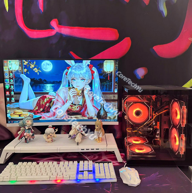 RTX4060 8GB i9-class 12-Core 24-Thread Gaming Desktop PC Cyber Cafe Rig