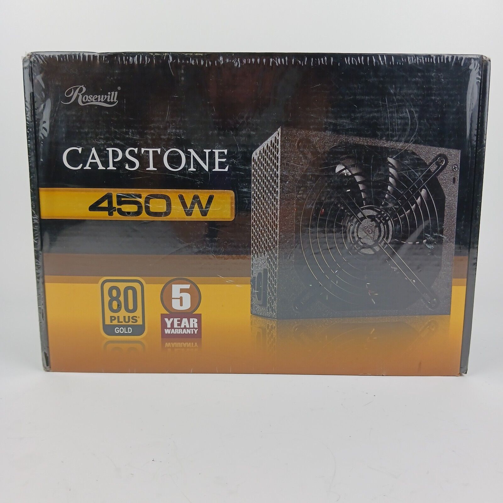 Rosewill Capstone- 450 Power Supply For Personal Computer System 80 Plus Gold