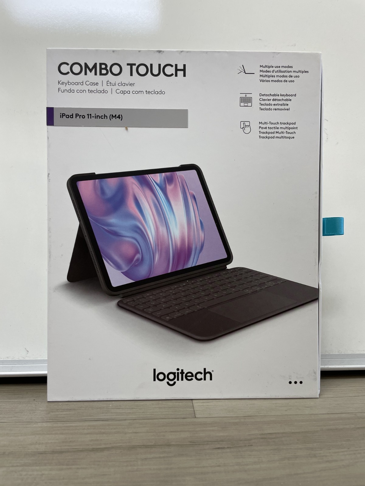 Logitech Combo Touch Keyboard Case for iPad Pro 11-inch (M4) - Graphite