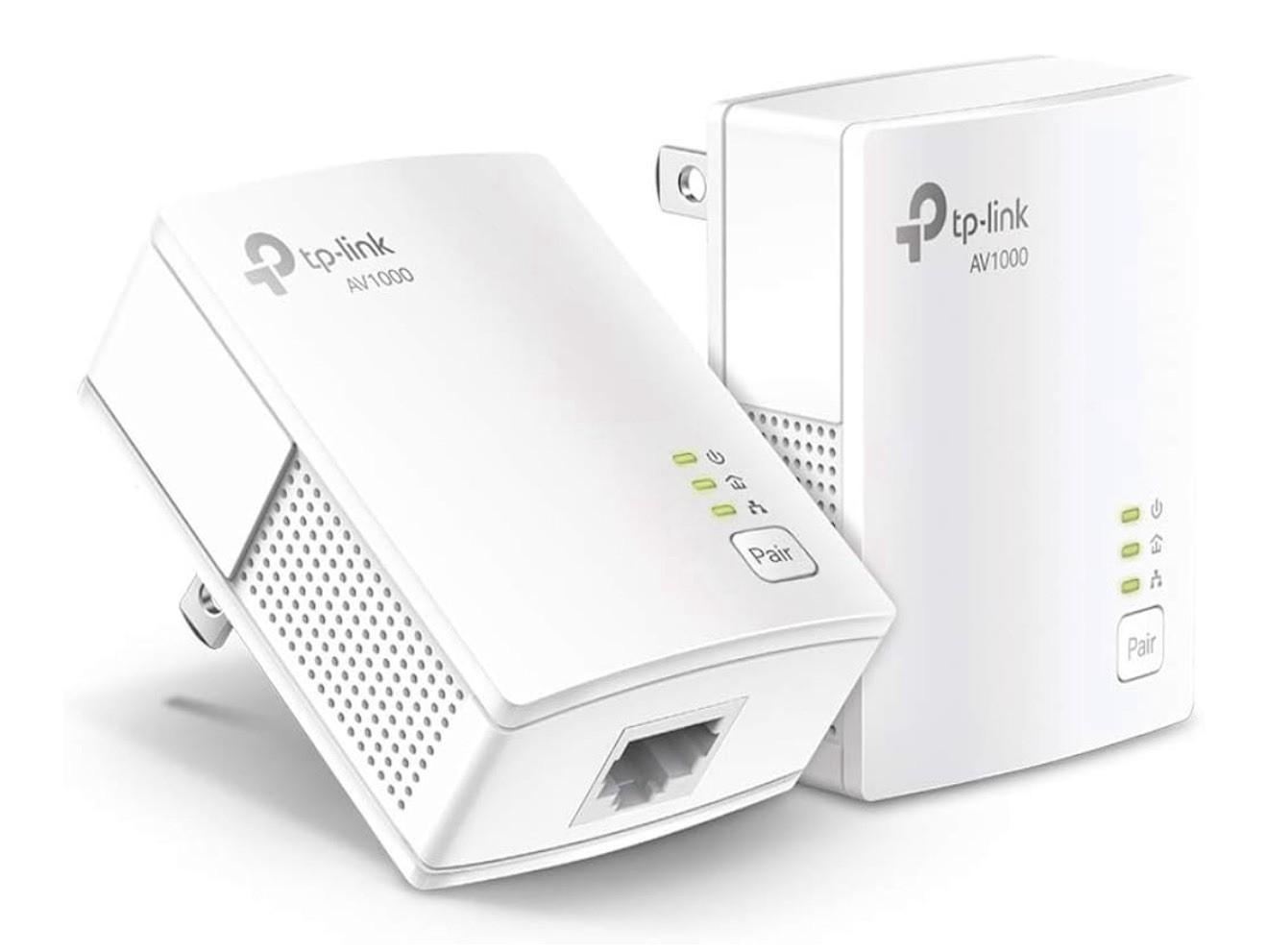 TP-Link AV1000 Powerline Ethernet Adapter Kit, Gigabit Port, Plug & Play
