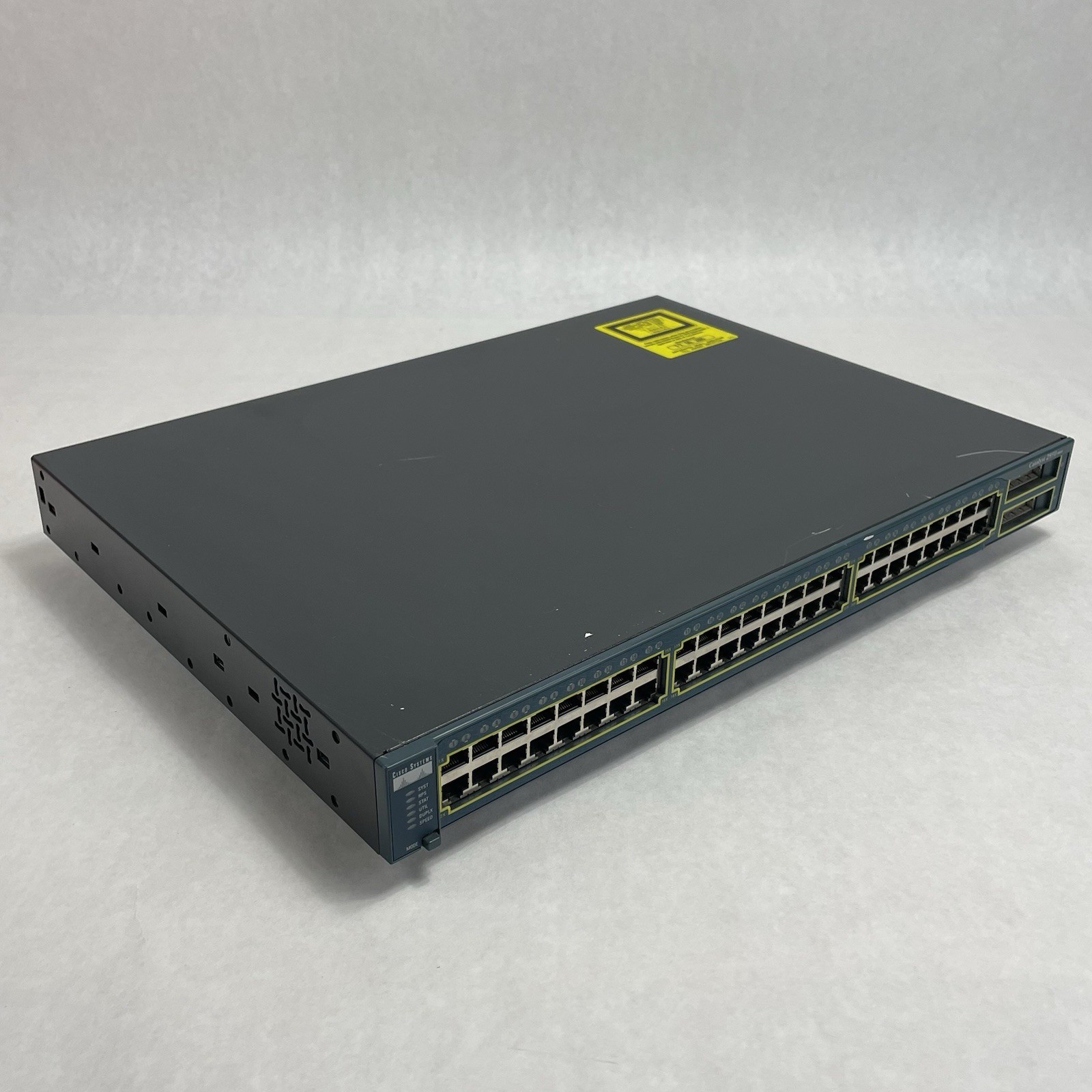 Cisco Catalyst WS-C2950G-48-EI Tested & Reset No Rack Ears